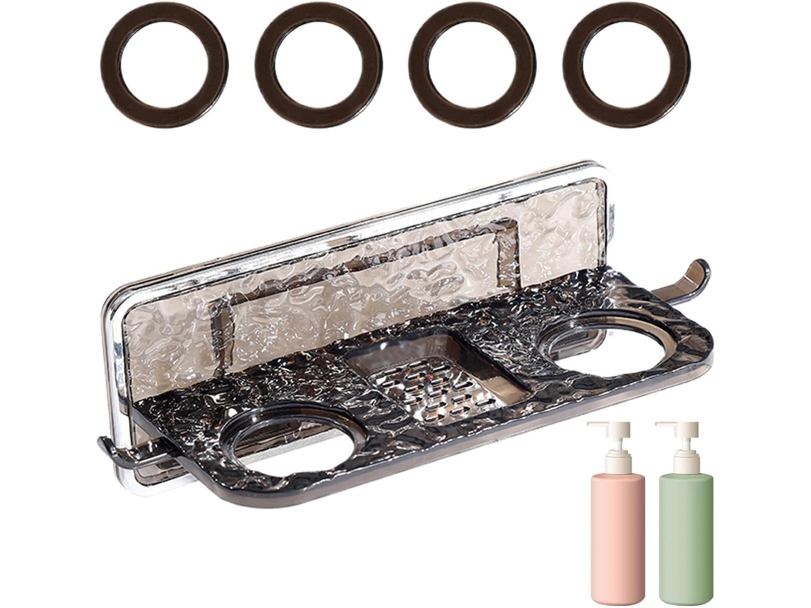 Suporte Para Frasco De Gel Banho, Sem Necessidade De Furar