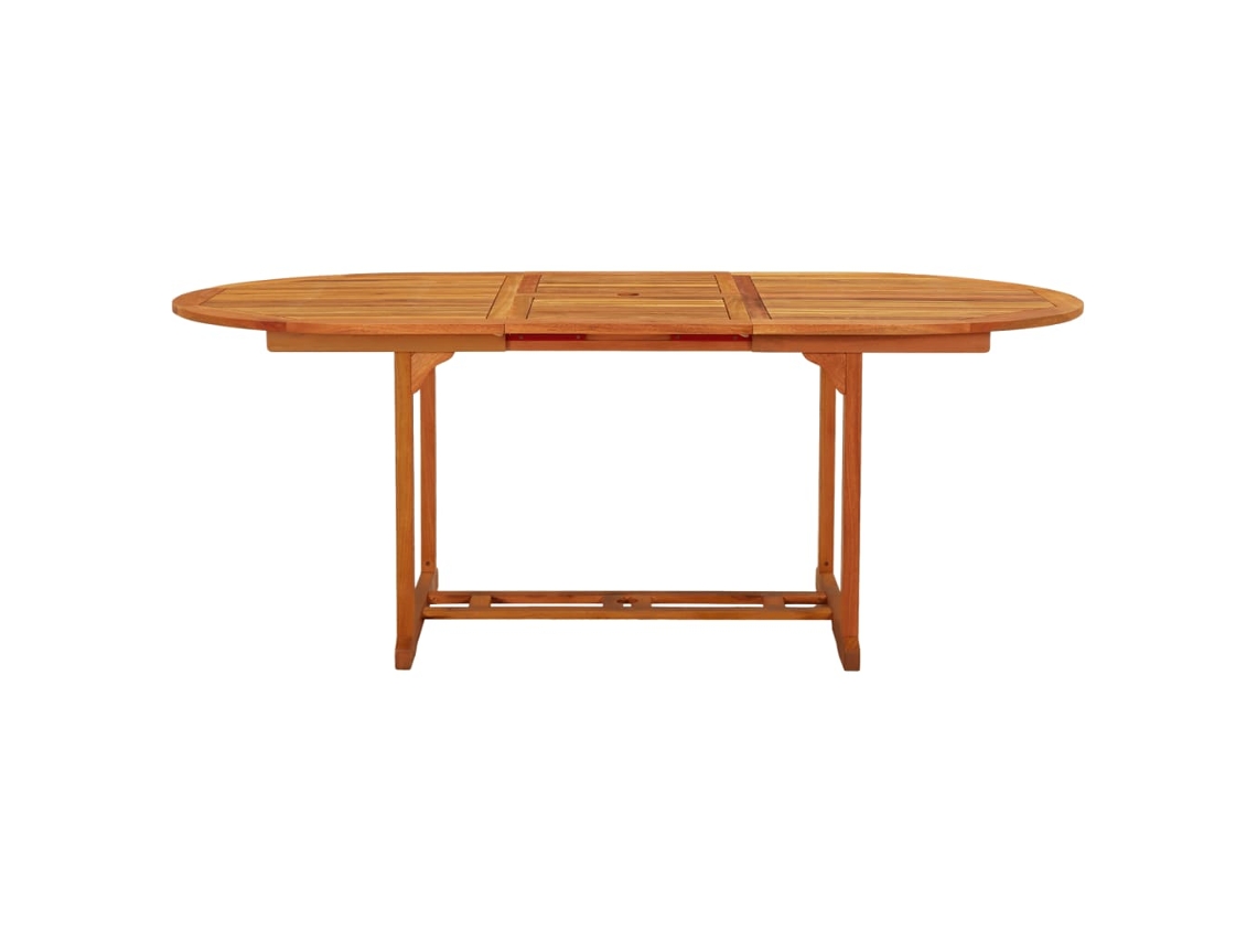 Maison Exclusive - Mesa De Jardim 200x100x75 Cm Madeira De Eucalipto Maciça
