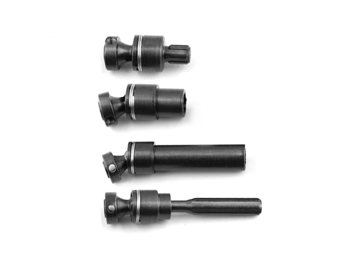 Eixo De Propulsão Central Dianteiro E Traseiro De Aço Temperado Para Carro Controle Remoto 1/16 Trax4 Slash 4wd