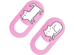 Capa De Privacidade Ultrafina Rosa Para Webcam (2 Unidades)