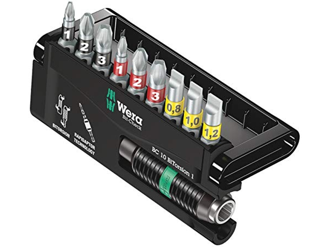 Bit INDOOSTRIAL Wera  (10 Piezas)