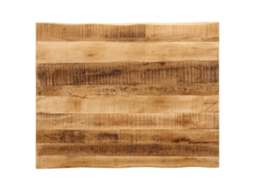Vidaxl Tampo De Mesa C/borda Viva 110x80x3,8cm Mangueira Áspera Maciça