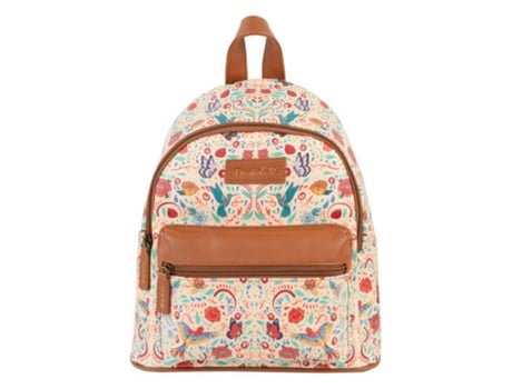 Mochila Frida Kahlo 2025 27x21x12cm Mare0276 Erik
