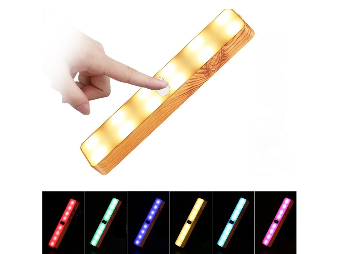 Luminária Noturna Led com Sensor de Toque Magnético CHABERLU