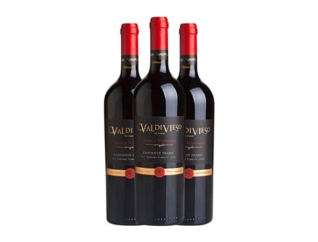 Vinho VALDIVIESO Single Vineyard Cabernet Franc Valle de Curicó (0.75 L - 3 Unidades)
