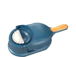 (azul) Forma De Ravióli 2 Em 1, Utensílio De Cozinha Para Fazer Ravióli, Amassador De Massa Feito Material Absorvente Seguro