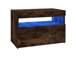 Tv Cabinet, Tv Cabinets Vidaxl Marrom Madeira Processada (n/a)