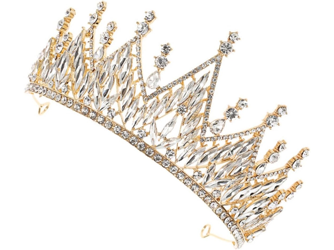 Coroa De Casamento Com Tiara Criativa Para Noiva, Acessório De Cabelo Para Festas E Eventos.