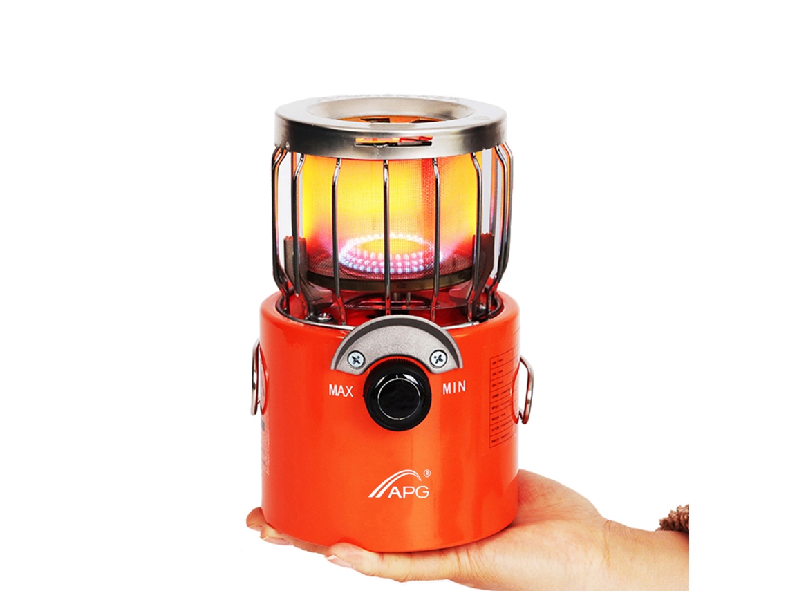 Aquecedor a Gás Portátil 2000w Camping Cozinha