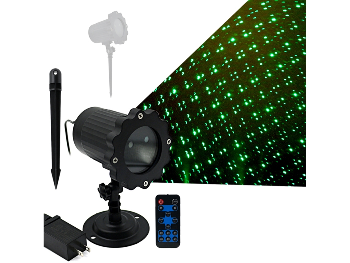 Projetor de Luzes LED com Movimento, Resistente à Água | S/MARCA