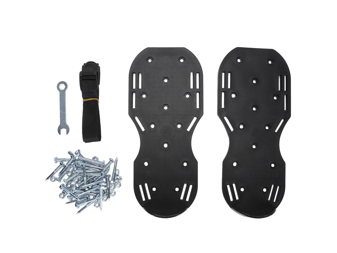 Sapatos De Aerador De Grama Com Pontes 4.2cm Epóxi Auto Nível Para Jardim E Gramado