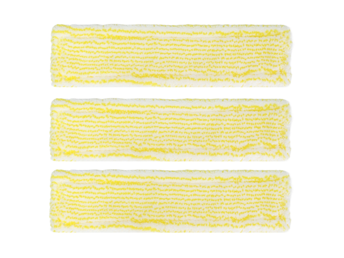 Primerox 3pcs Esponja de Substituição Microfibra para Limpador de Janelas Karcher Wv2 Wv5
