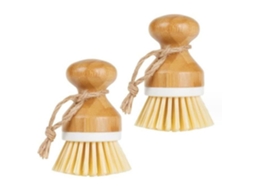 Conjunto De 2 Escovas De Lavar Louça Para Limpeza Pratos, Panelas, Pias E Utensílios