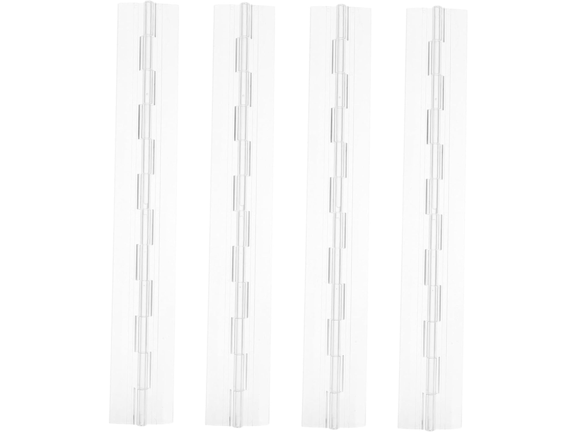 Conjunto De 4 Em Acrílico Para Portas Caixas Madeira E Estojos Joias.