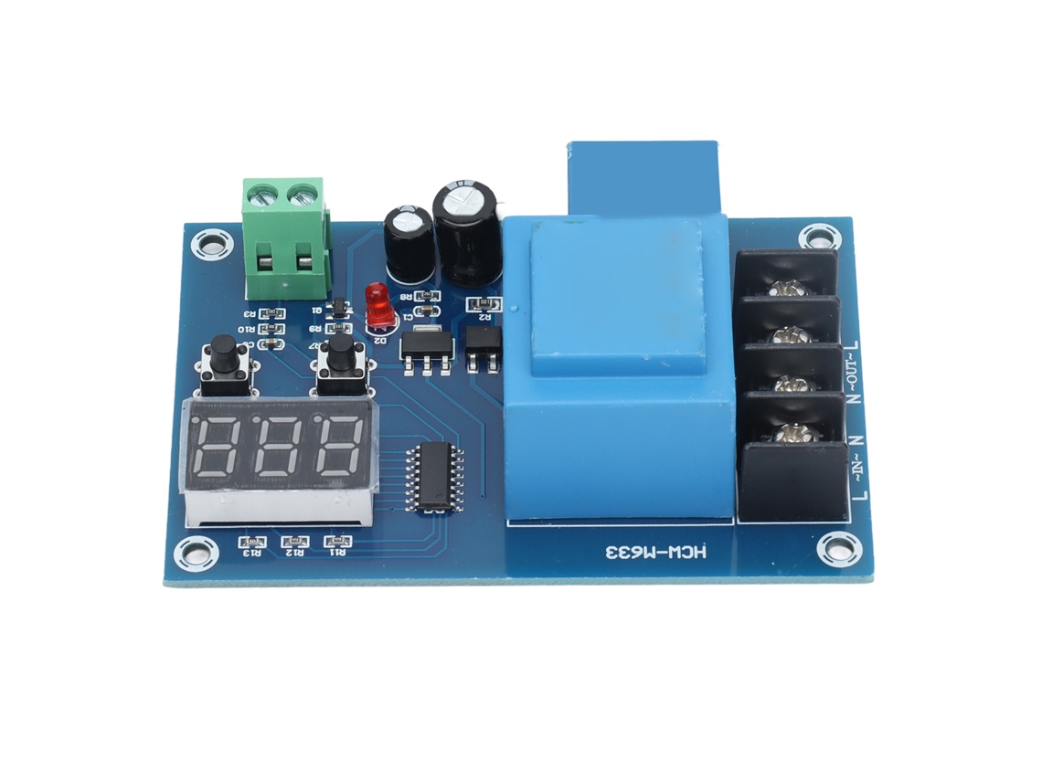 Módulo De Controle De Carregamento Com Placa De Proteção E Display Digital Para Baterias 3,7-120v Ac220v