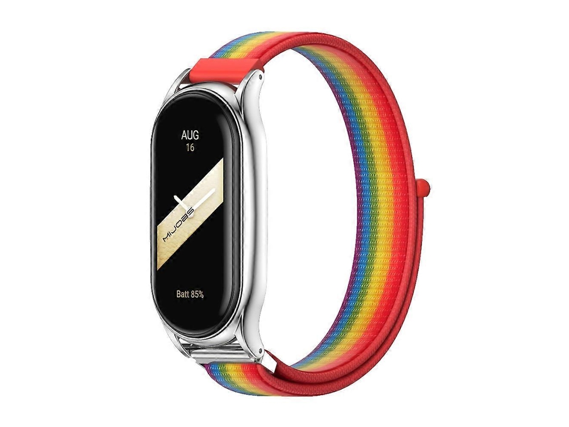 Pulseira De Nylon Respirável Mijobs Plus Para Xiaomi Mi Band 8
