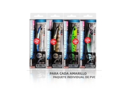 (estilo J) Conjunto De 4 Iscas Magnéticas Para Pesca De Sardinha, Sistema Multicolorido
