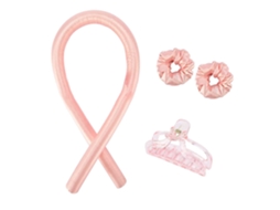 Kit Para Ondular O Cabelo - Enrole Sem Calor (rosa)-aquaforge