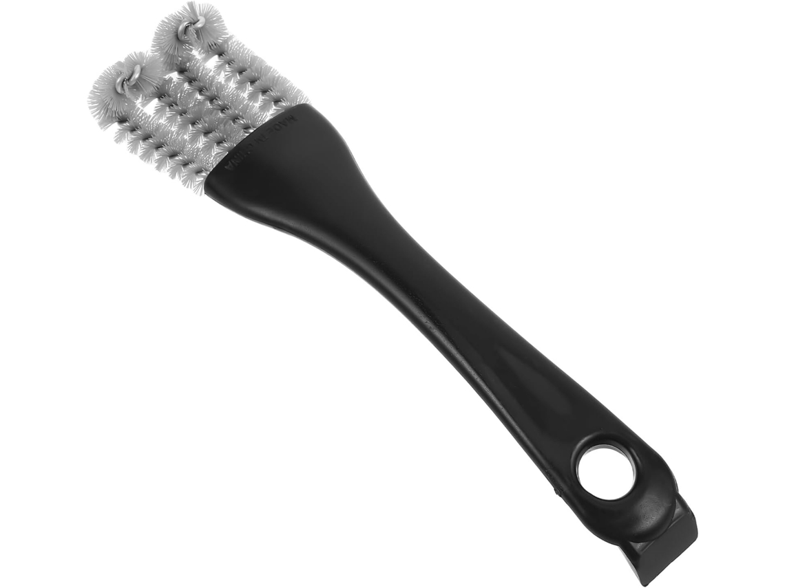 Escova Compacta E Portátil Para Limpeza De Grelhas E Pias, Escova