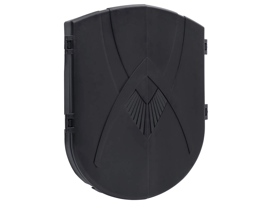 Vidaxl Alvo De Dardos Elétrico Com Dardos Polipropileno Preto