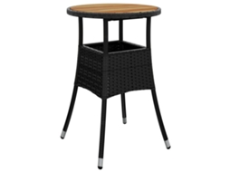Garden Table, Garden Tables Vidaxl Preto Rattan / Vime (n/a)