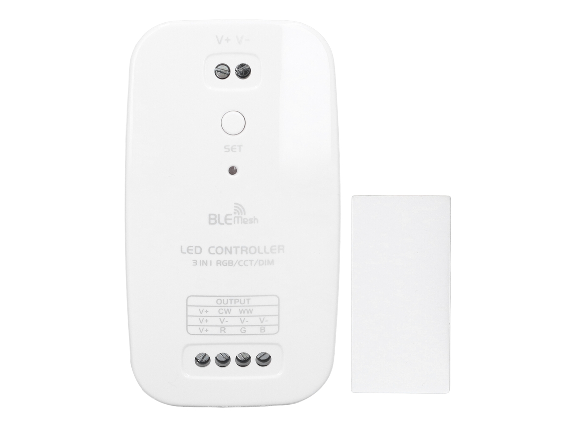 Laxiscreed Controlador Led Bluetooth 3-em-1 Para Iluminação Inteligente E Multissensorial