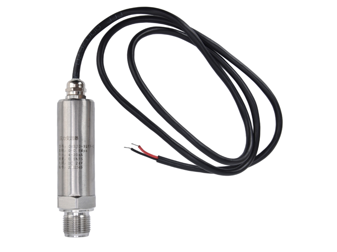 Transmissor de pressão à prova d'água com sensor de 0,6 MPa e 24 V CC (OMSJDXQYF01)
