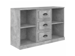 Aparador Derivados da Madeira Cinza Cimento MAISON EXCLUSIVE (104,5x35,5x67,5 cm)