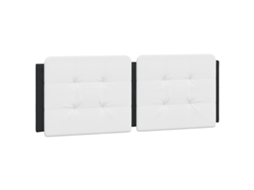 Headboard Cushion, Headboard Cushions Vidaxl Branco Couro Artificial (120 Cm)
