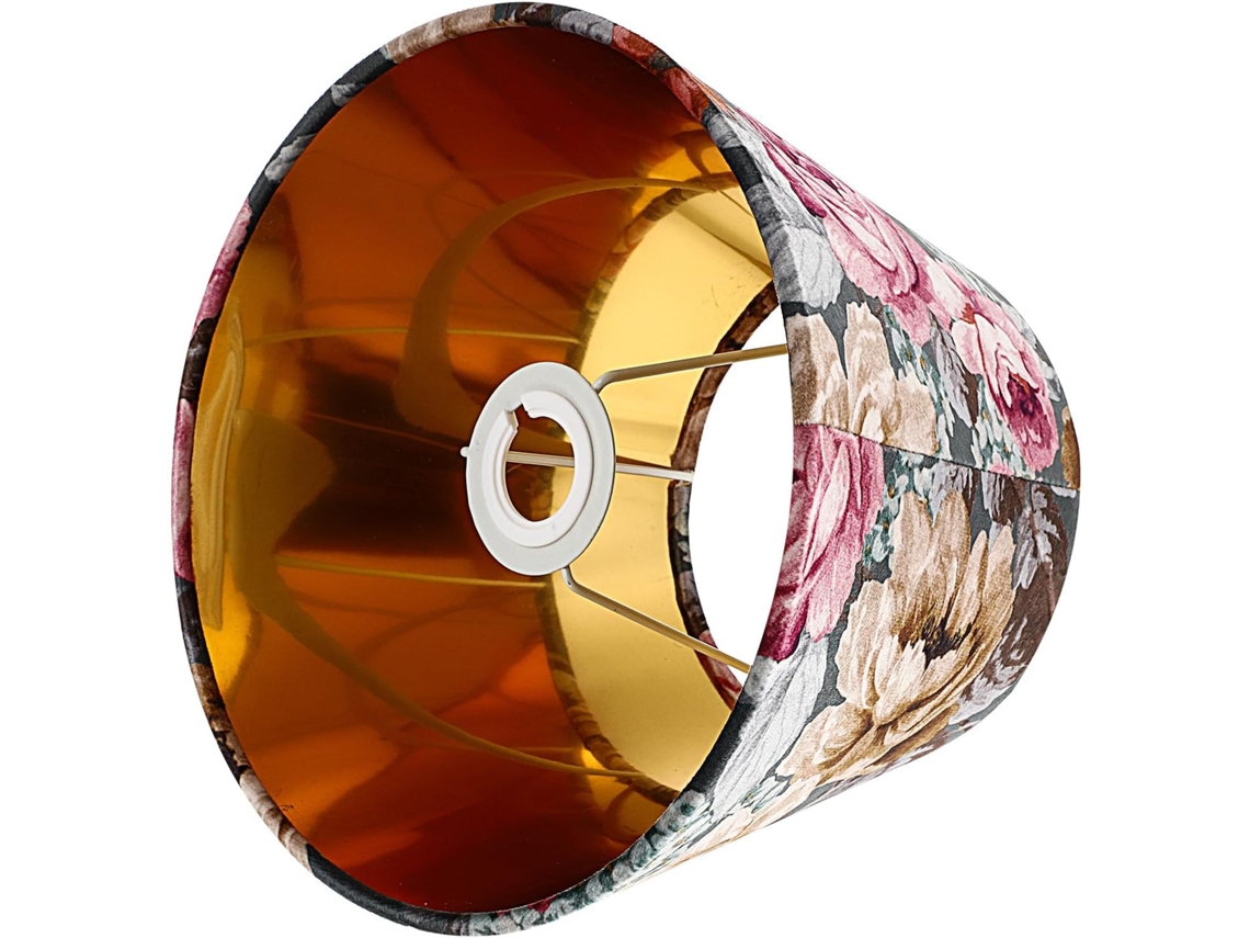 Capa Decorativa Floral para Abajur de Mesa, Acessório de Reposição Elegante Que Adiciona Cor. SFUSHOS