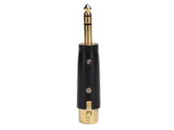 Adaptador Estéreo 6,35 Macho para XLR Fêmea para Cabo de Áudio, Guitarra, Interface Mic | S/MARCA