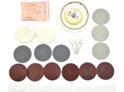 Kit De Remoção Riscos Em Vidro Com Óxido Cério, Conjunto 20 Peças