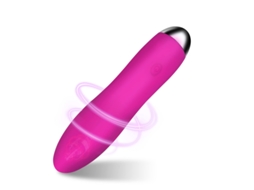 Vibrador De Bala Com 7 Modos De Vibrao Para Mulheres (rosa Vermelha) Yizhood