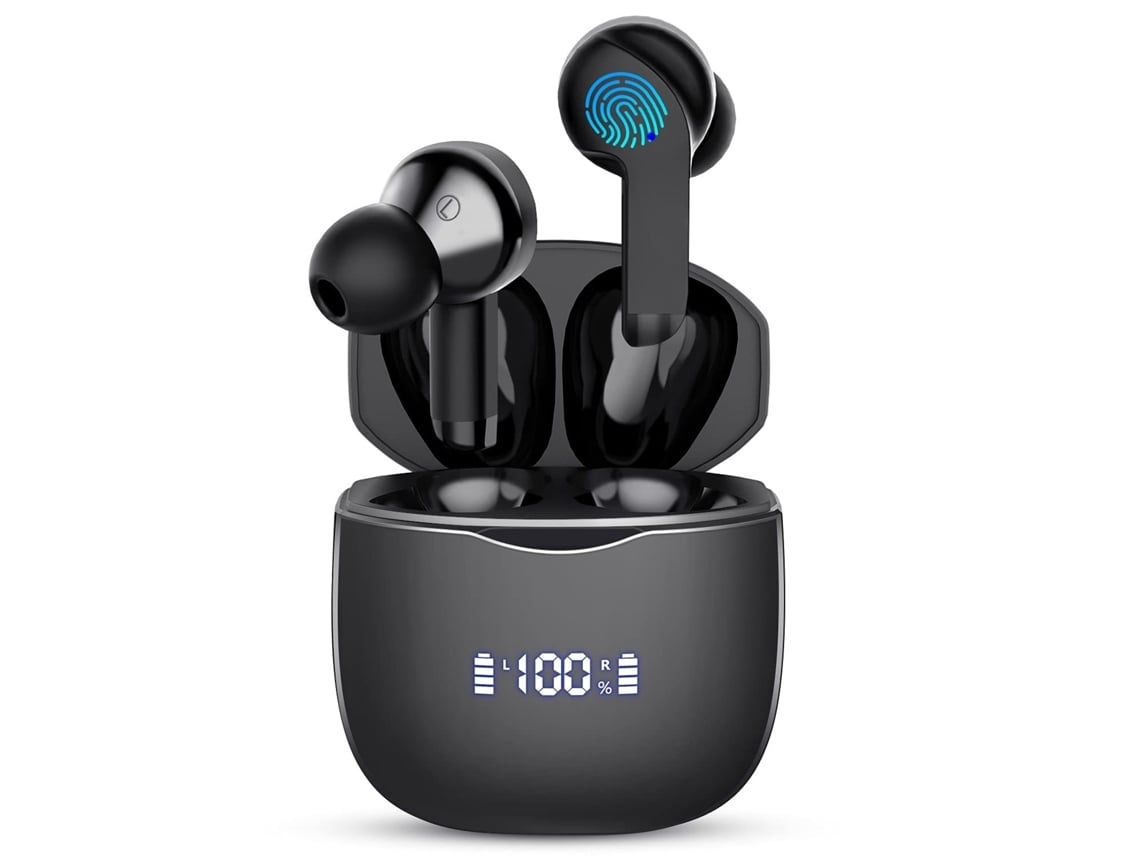Auriculares Ej NISSGU True Wireless Bluetooth Preto