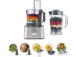 Processador de Alimentos KENWOOD MultiPro Compact FDM301SS (2.1 L - 800 W - 9 acessórios)