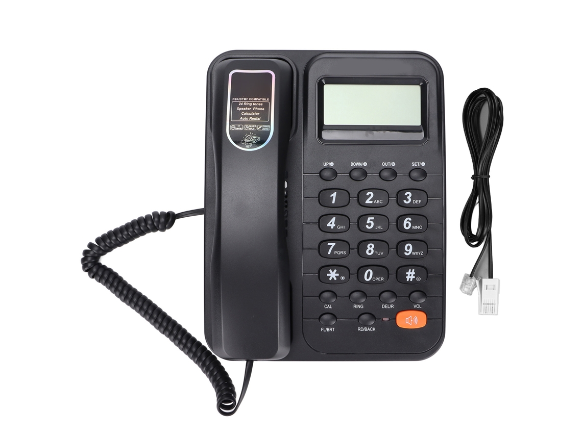 Telefone retrô estilo europeu com discagem rápida EOOCOO