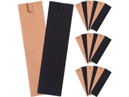 Gadpiparty Pacote Com 40 Estojos Papel Kraft Para Canetas, Simples E Protetores, Bolsa Papelão Canetas
