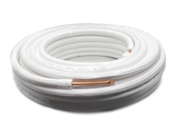 Tubo de Cobre 1/2x0,8 Isolado Espessura 9mm 50mt para Ar Condicionado Acp512un
