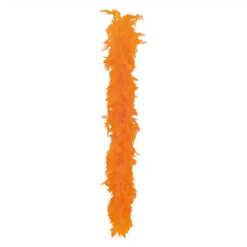 Boa De Plumas Naranjas De 180 Cm 18377 Guirca Guircap22