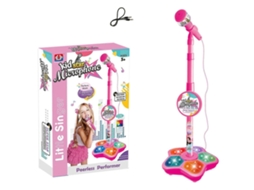 Lurelia Microfone Infantil Com Microfone, Luzes E Plástico