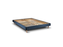Estrutura De Cama Tribu  Ocean Pés Cônicos 200 X 100 Cm Altura 30 Cm Indream