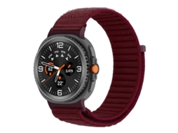 Pulseira De Nylon Trançado Com Textura Ondulada Na Mesma Cor Para Samsung Galaxy Watch8 / Watch8 Classic