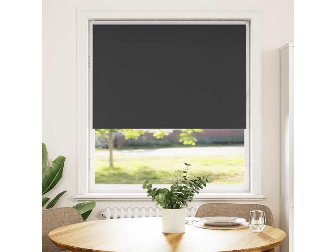Vidaxl Persiana De Enrolar 110x130 Cm Largura Tecido 105,7cm Poliéster