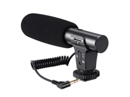 Microfone para Vídeo com Redução de Ruído MDUG para Entrevistas