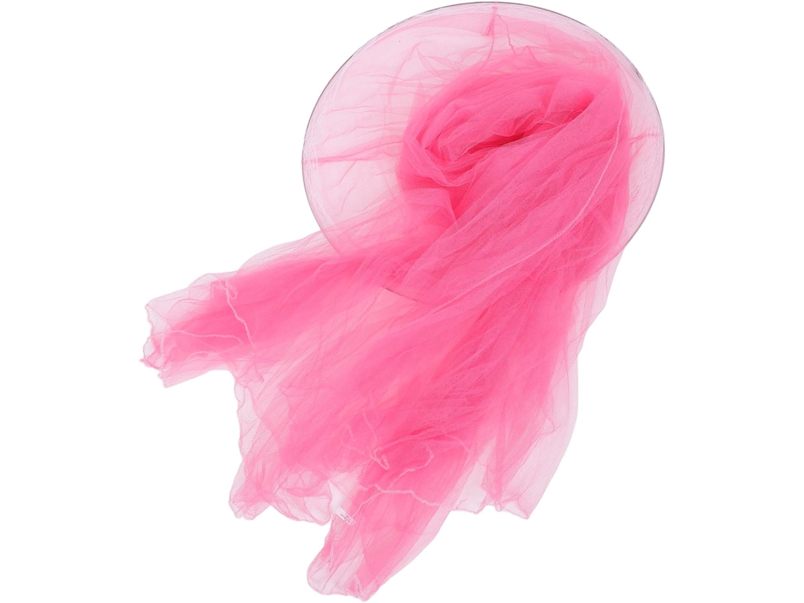 Mosquiteiro Princesa Para Cama, Redondo Rosa, Decoração Para Quartos Infantis, Fácil Instalação E Material Respirável