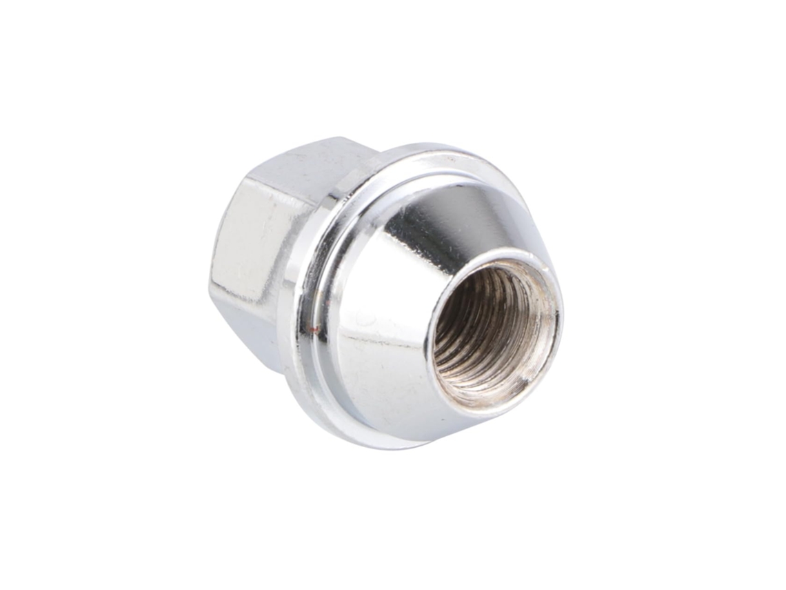 Porca De Roda 31mm Para Parafusos Veículos, Metal Prateado