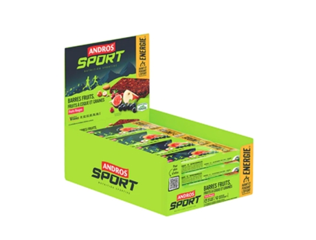 Barras Energéticas Andros Desporto (16x40g)