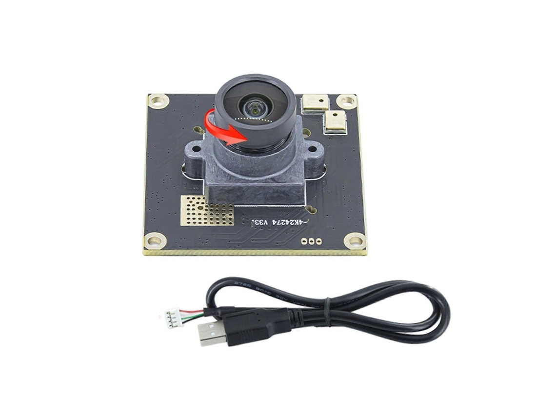 Webcam Usb Com Sensor Imx274 De 1/2,5 Polegadas, Resolução De 3840x2160 E 30 Fps, Com Opção De Foco Automático/manual Para Uma Experiência Visual Apri