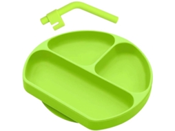 Prato de silicone para crianças com ventosas, 3 compartimentos Marca