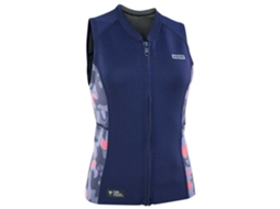 Camiseta Manga Curta Neo Zip Top 1.5 Mulher Azul Xsion